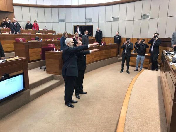 Retamozo y “Kencho” Rodríguez juraron como senadores