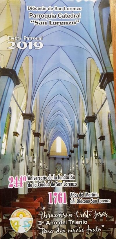 Misas de novenario a San Lorenzo Mártir será 18:30 y ceremonia del día 10 a las 08:00 horas | San Lorenzo Py