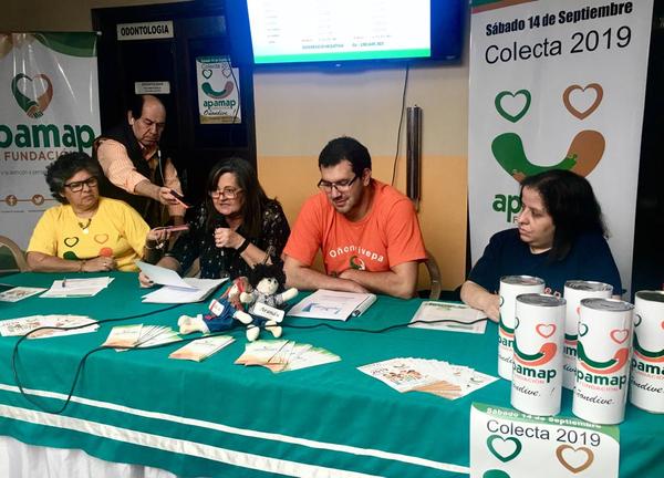 APAMAP hará colecta en busca de G. 300 millones