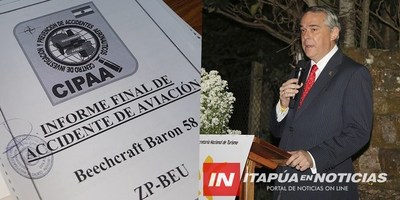 PERITO CONFIRMÓ FALLA DEL PILOTO EN ACCIDENTE DONDE FALLECIÓ LUIS GNEITING