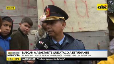 Buscan a asaltante que atacó a estudiante - ABC Noticias - ABC Color