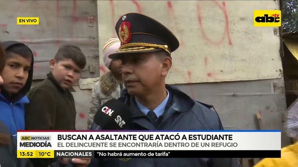 Buscan a asaltante que atacó a estudiante - ABC Noticias - ABC Color