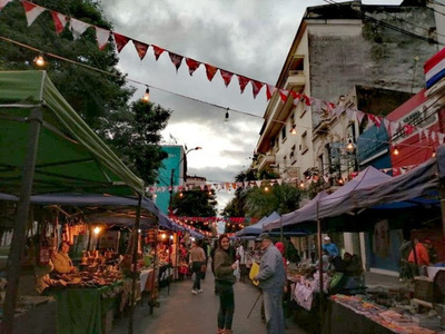 Feria gastronómica y música en vivo, en calle Palma este sábado - ADN Paraguayo