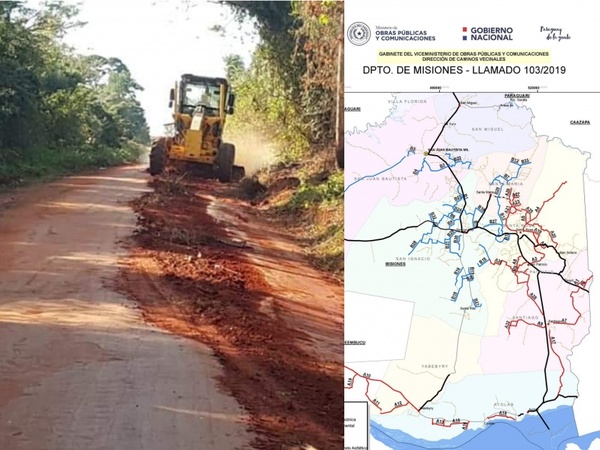 Misiones: Gobierno Nacional anuncia reparación de caminos vecinales ppor 10 mil millones de guaraníes - Digital Misiones