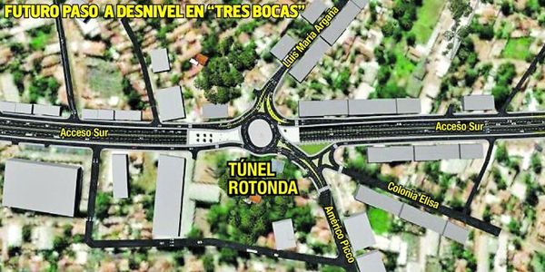 Túnel  en “Tres Bocas” , el más cercano a concretarse, según MOPC - Nacionales - ABC Color