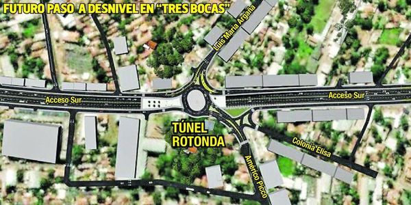 Túnel en “Tres Bocas” , el más cercano a concretarse, según MOPC - Nacionales - ABC Color
