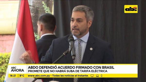 Ni pillos, ni peajeros: Abdo entregó peleado y legal beneficio para Paraguay - Nacionales - ABC Color