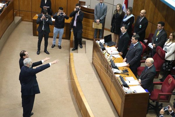 Senado tomó juramento irregular a los suplentes de Riera y Cubas