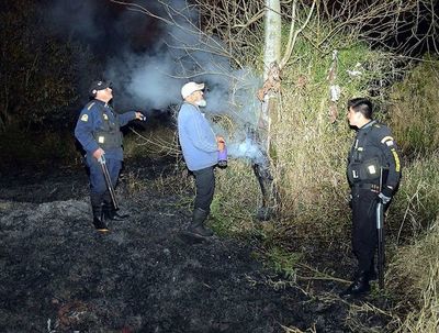 “Sintierras” provocan incendio en inmueble - Interior - ABC Color