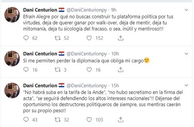 Asesor político de Marito: “Efraín Alegre, sos un fracasado, inútil y mentiroso” - ADN Paraguayo
