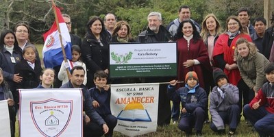 LA YERBA MATE SE SUMA A LOS ESPACIOS VERDES DE LA MISIÓN DE TRINIDAD