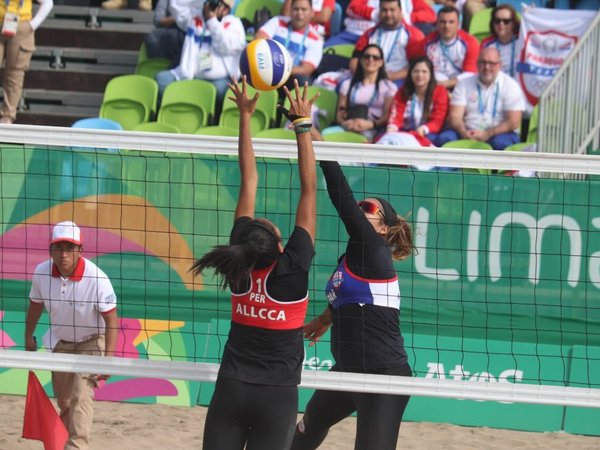 Paraguay gana en vóley de playa ante Perú