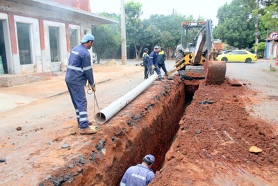 Essap inició segunda etapa de rehabilitación de red cloacal en Luque | .::Agencia IP::.