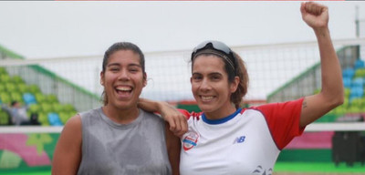 Victoria y clasificación de Paraguay en el Beach Volley | Noticias Paraguay