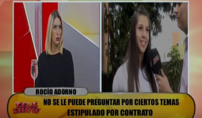 La "Miss Tanga" enfrentó a los panelistas de "TeleShow"