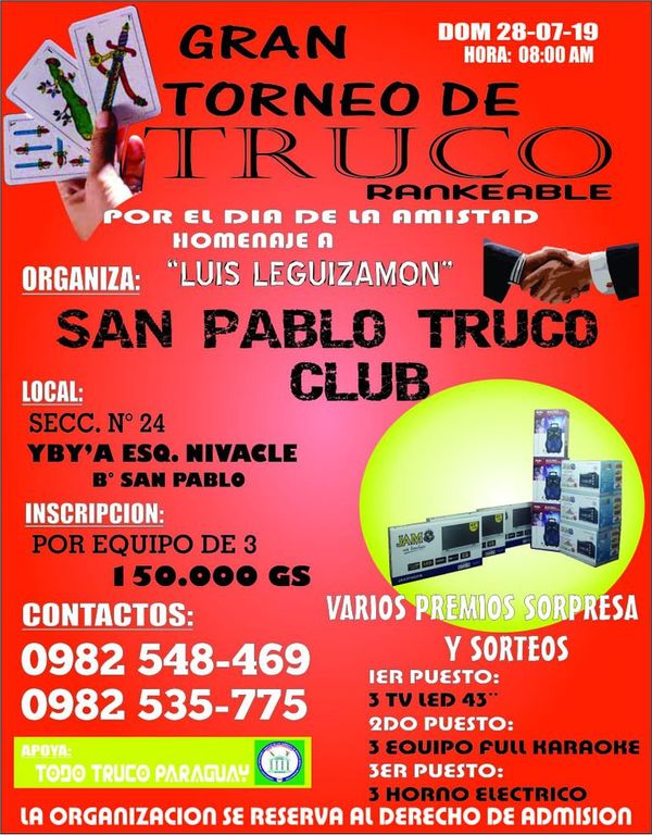 Truco por el Día de la Amistad - Polideportivo - ABC Color