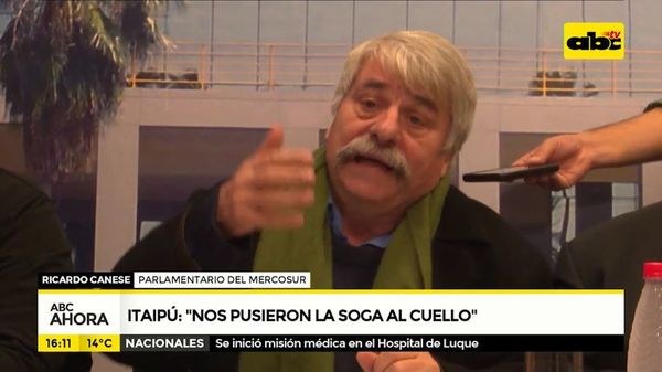 Itaipú: “Nos pusieron la soga al cuello” - ABC Noticias - ABC Color
