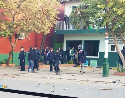 Incidentes tras reclamo de intervención de Municipalidad de Villa Hayes