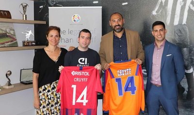 Cerro y el Instituto Johan Cruyff, unidos por la educación