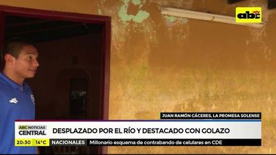 Desplazado por el río y destacado con golazo - ABC Noticias - ABC Color
