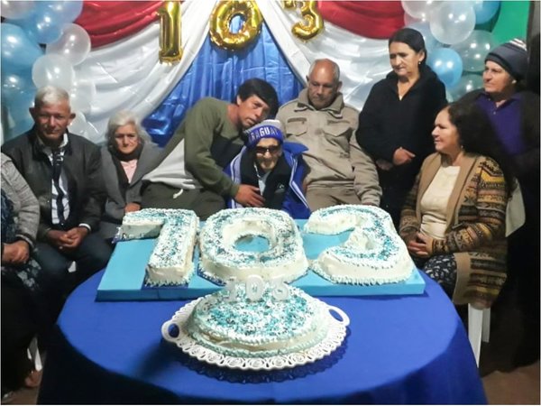 Héroe del Chaco celebró su cumple número 103