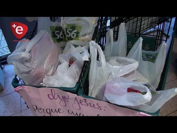 BANCO DE ALIMENTOS: RED ENCARNACIÓN SOLIDARIA REALIZA COLECTA EN COMERCIOS