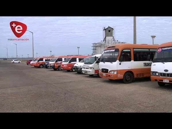 INSPECCIONAN TRANSPORTES ESCOLARES EN ENCARNACIÓN