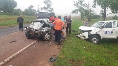 Accidente rutero en Caapucú dejó dos muertos y cinco heridos