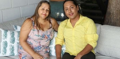 Tiene 45 años y está embarazada de sus nietos: su hijo gay será padre de gemelos