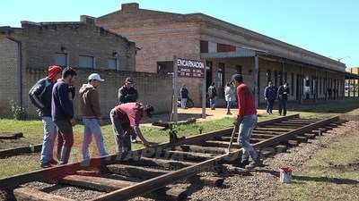 REPOSICIÓN DEL FERROCARRIL EN ENCARNACIÓN INICIARÁ EN LOS PRÓXIMOS DÍAS, SEGÚN LA EBY