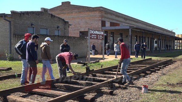 REPOSICIÓN DEL FERROCARRIL EN ENCARNACIÓN INICIARÁ EN LOS PRÓXIMOS DÍAS, SEGÚN LA EBY