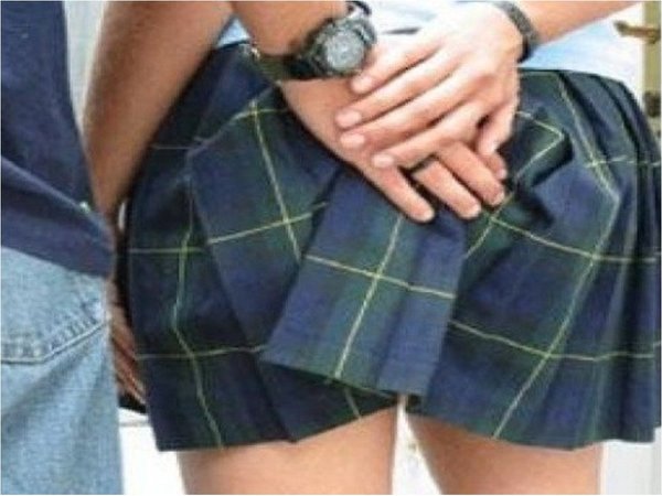 Sátiro le levantó la pollera a una colegiala y fue detenido