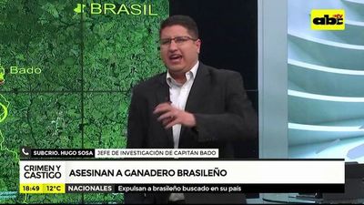 Asesinan a ganadero brasileño - Crimen y castigo - ABC Color