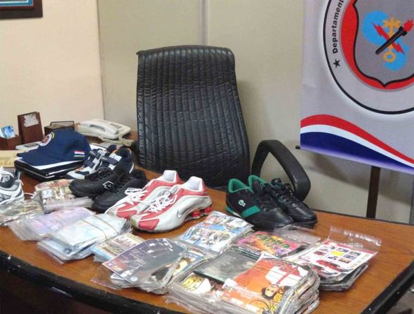 Unidad Fiscal de Derechos Intelectuales realizó operativo en adyacencias al Palacio