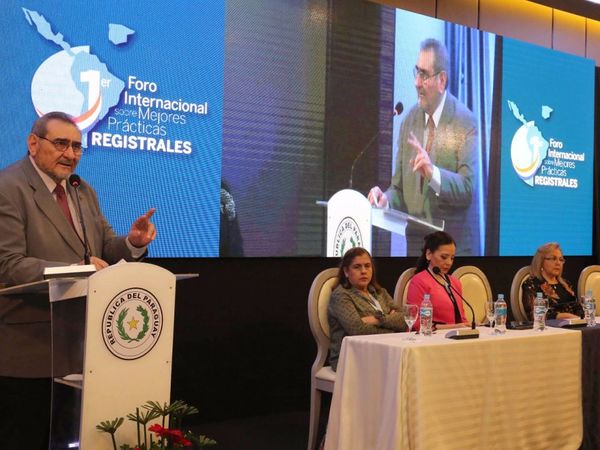 Inauguran 1er Foro sobre Prácticas Registrales