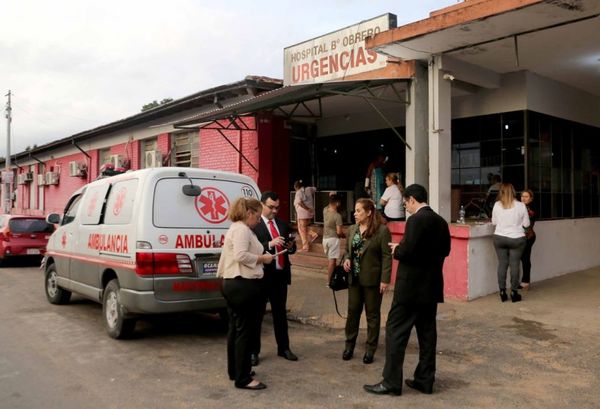 Durante declaración recibe asistencia médica y luego fallece