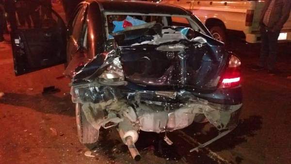 TRIPLE CHOQUE DEJÓ BLOQUEADA LA RUTA 6 POR VARIOS  MINUTOS