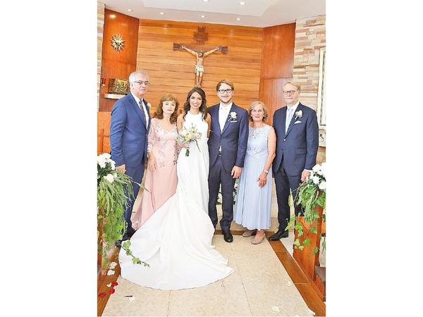 El enlace de Ana Barreto y Lukas Lakeberg
