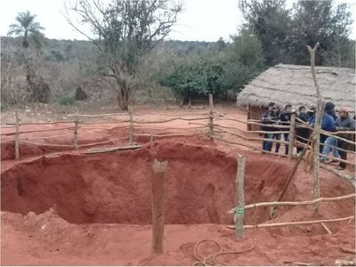 Hombre murió al quedar sepultado buscando plata ybyguy