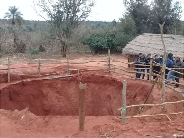 Hombre murió al quedar sepultado buscando plata ybyguy