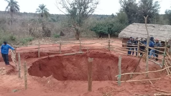 Hombre murió al quedar sepultado buscando plata ybyguy