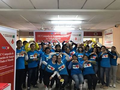 El Movimiento Mundial de Donación de Sangre se realiza hoy - Nacionales - ABC Color