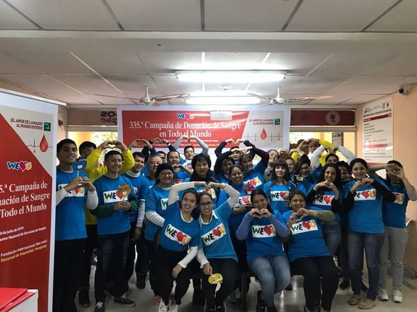 El Movimiento Mundial de Donación de Sangre se realiza hoy - Nacionales - ABC Color