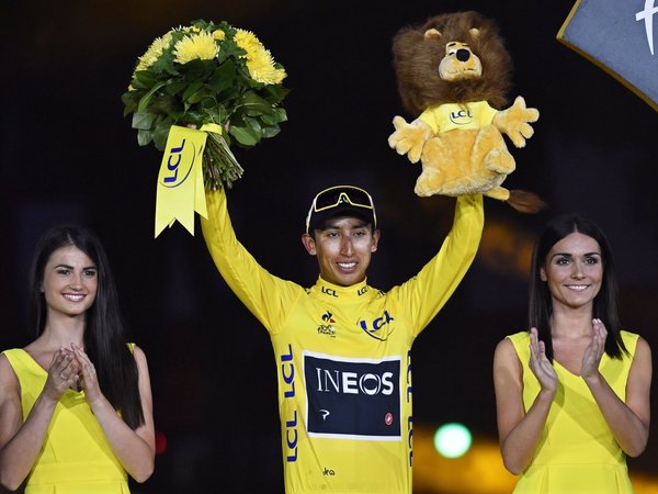 Egan Bernal, campeón del Tour de Francia