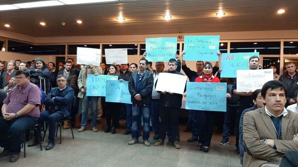 Sitrande convoca a protestas mañana frente a sede central y bases regionales - Nacionales - ABC Color
