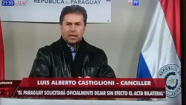 Pedirán nulidad de acta bilateral