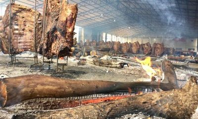 Exitosa fiesta de la costilla en Naranjal