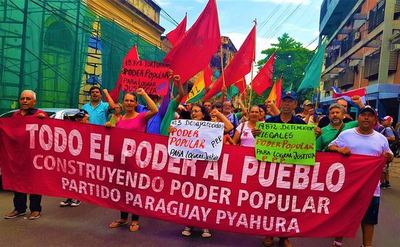 Paraguay Pyahura anuncia la 'Larga Marcha' en contra de Mario Abdo Benítez » Ñanduti