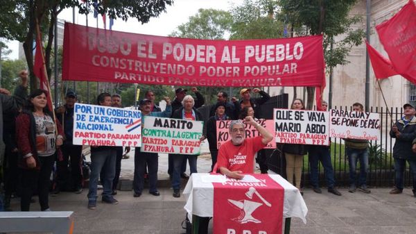 Exigen renuncia de Abdo e instalación de un “gobierno de emergencia” - Nacionales - ABC Color