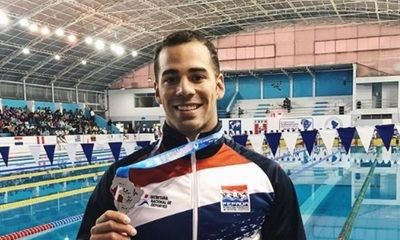 El nadador Renato Prono lamenta que Paraguay renuncie a ODESUR
